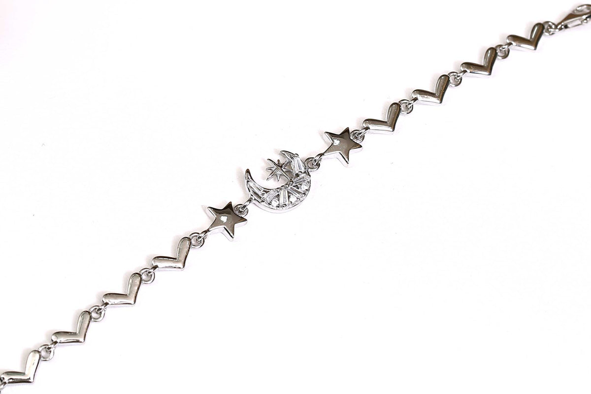 All about Night Silver Bracelet