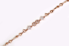 All about You Rose Gold Plated Silver Bracelet