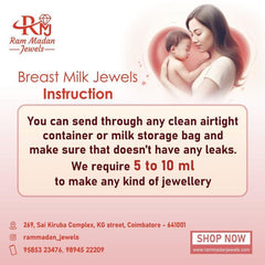 Butterfly Bonds Breast Milk Pendant