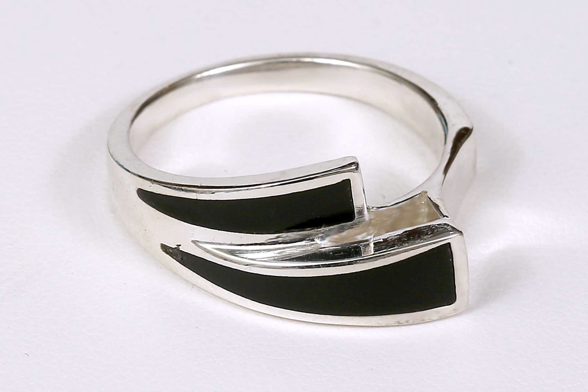 Contrary Silver Ring