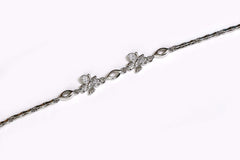 Double the Happiness Silver Bracelet