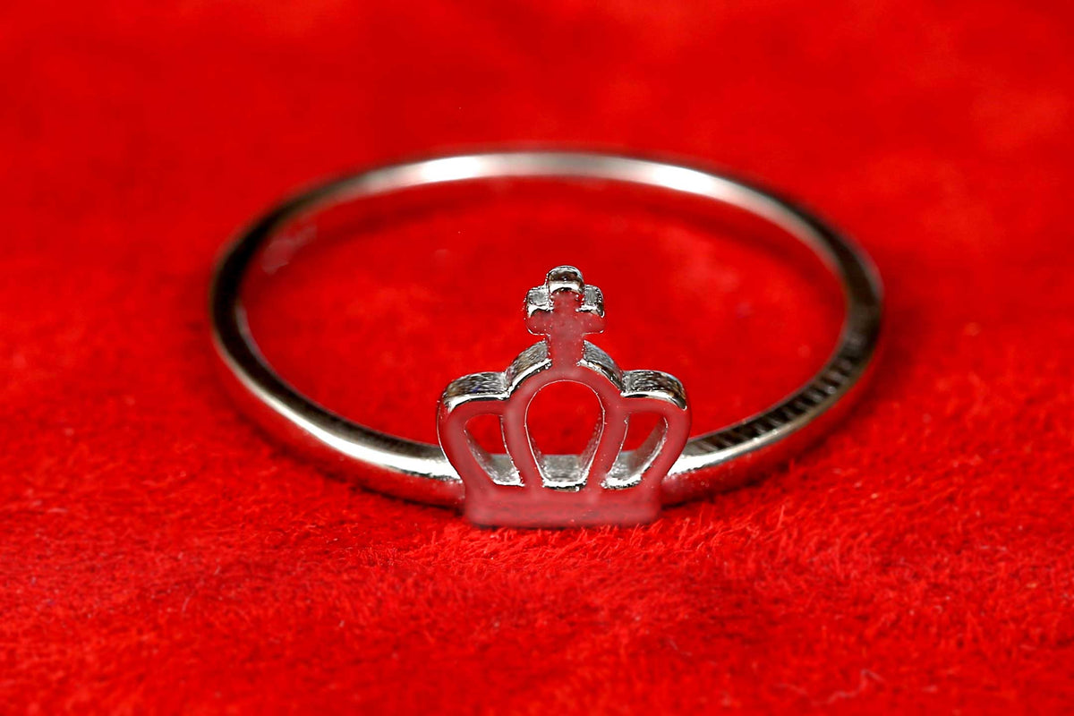 King Crown Silver Ring